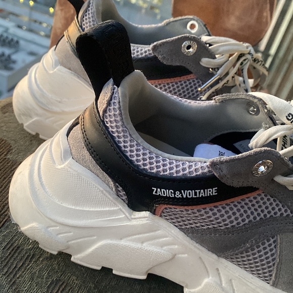 Zadig & Voltaire chunky sneakers in very good condition - 38 - Picture 8 of 17